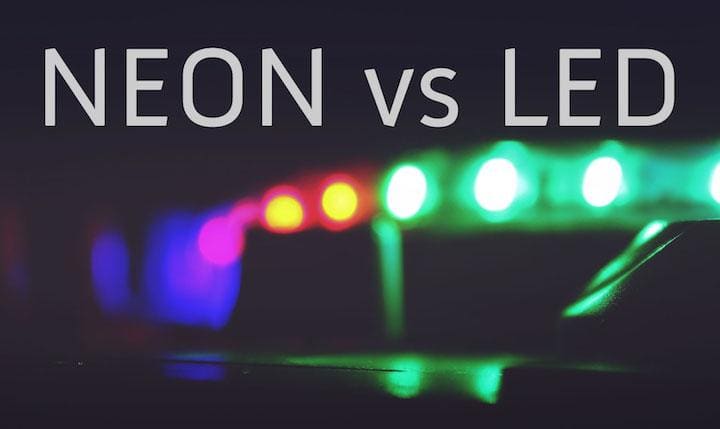 Neon vs LED neon—how do they compare?