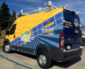 VAN WRAP FOR MULHOLLAND ELECTRIC!